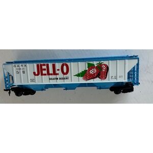Tyco Vintage Jell-O Gelatin Dessert HO Scale Hopper Train Car GARX 50823 Boxed